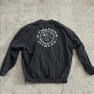 Gymshark Black Fitness Sweatshirt